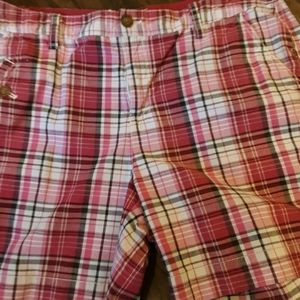 Bass plaid shorts